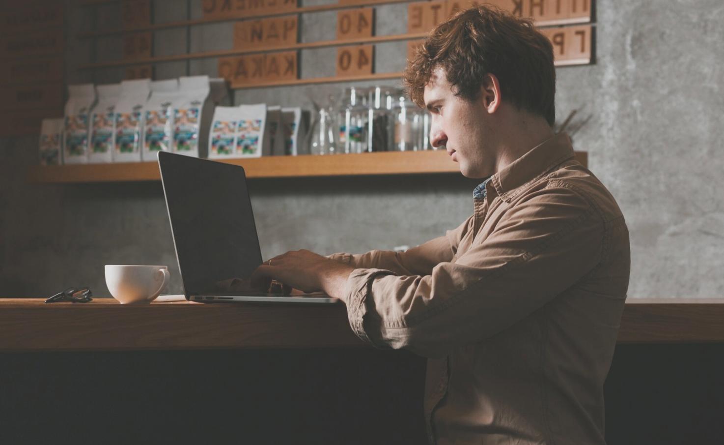 Financial success visualization with charts and analysis