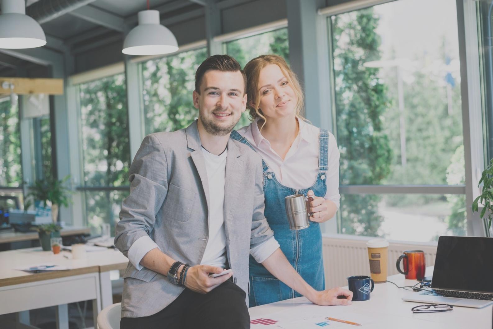 Team collaboration on financial strategy and budget planning